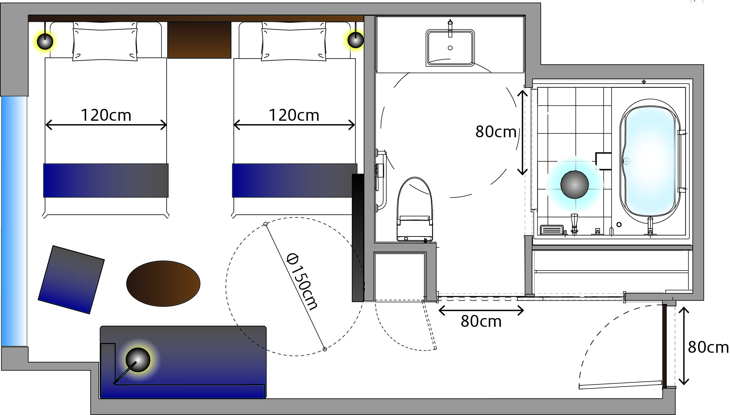 Plan view